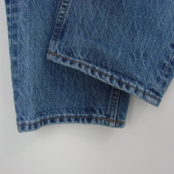 Aritzia Denim Forum Jeans The Ex Boyfriend Organic Cotton Ankle Medium Wash 30 - Picture 9 of 16